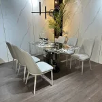 BÀN GHẾ BỌC DA CAO CẤP
MS68
