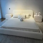 Giường bọc nệm cao cấp TTB20