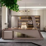 Bàn làm việc giám đốc + trưởng phòng BLVGD15