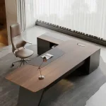 Bàn làm việc giám đốc + trưởng phòng BLVGD28