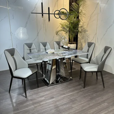 BÀN GHẾ BỌC DA CAO CẤP
MS62