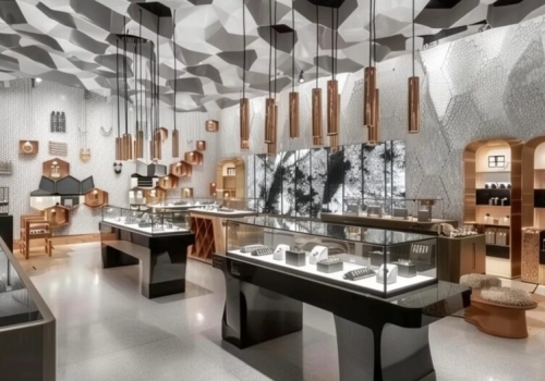 THIẾT KẾ NỘI THẤT CỬA HÀNG TRANG SỨC