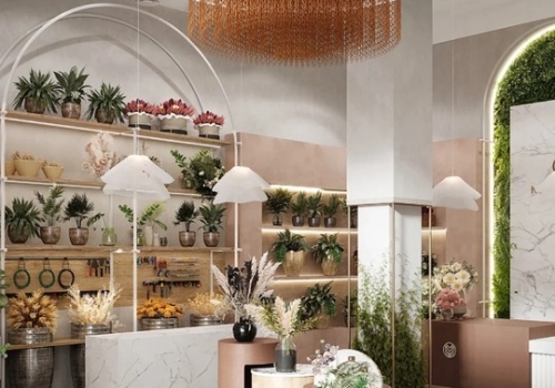 THIẾT KẾ NỘI THẤT CỬA HÀNG BÁN HOA QUẬN TÂN PHÚ
