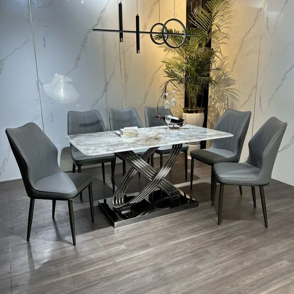 BÀN GHẾ BỌC DA CAO CẤP
MS37
