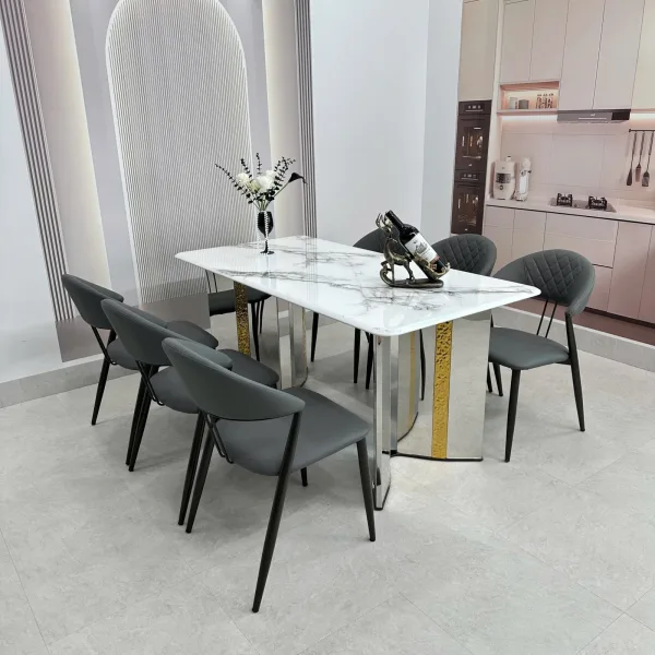 BỘ BÀN ĂN CAO CẤP HIỆN ĐẠI TTB HOME MÃ KH009 