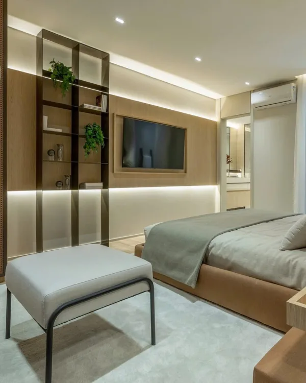 Giường bọc nệm cao cấp TTB25