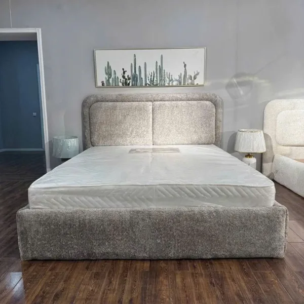 Giường bọc nệm cao cấp TTB28