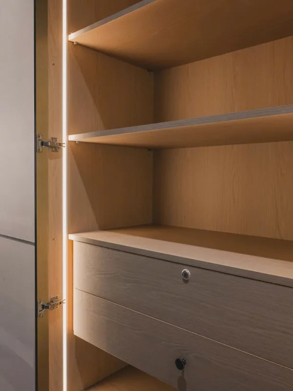 Tủ Quần Áo ván MDF chống ẩm cao cấp 35