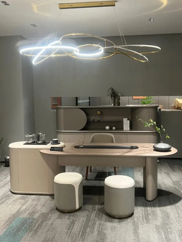 Bàn làm việc giám đốc + trưởng phòng BLVGD07