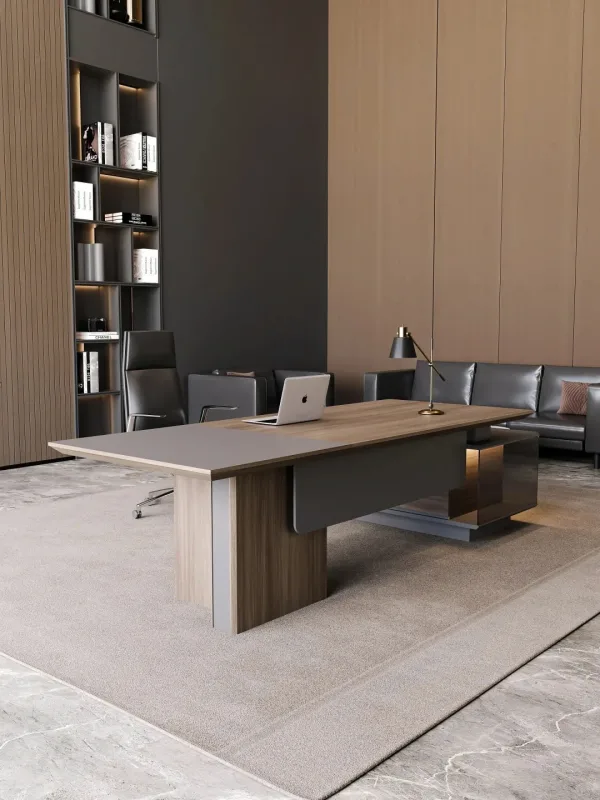 Bàn làm việc giám đốc + trưởng phòng BLVGD09