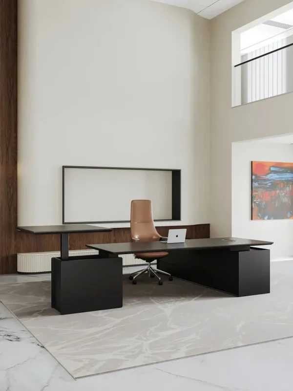 Bàn làm việc giám đốc + trưởng phòng BLVGD31