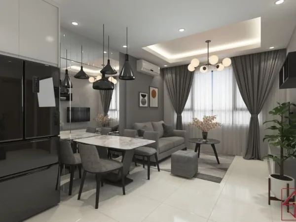 Thiết kế nội thất Chung cư PiCity High Park – Căn hộ 2PN