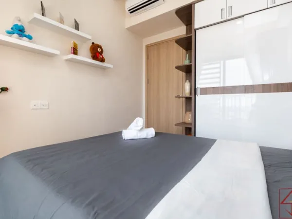 Thiết kế thi công nội thất Chung cư The Sun Avenue  – Căn hộ 2PN