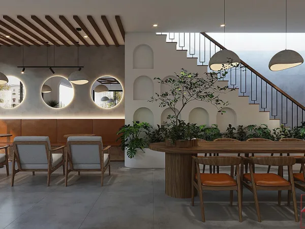 THIẾT KẾ NỘI THẤT QUÁN CAFE QUẬN 12