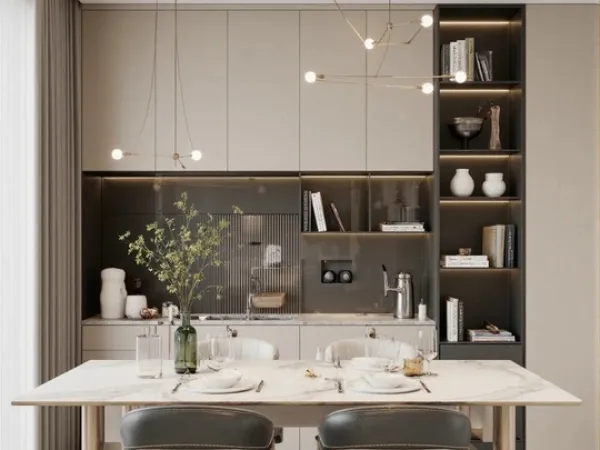 THIẾT KẾ NỘI THẤT CHUNG CƯ EASTMARK CITY 48M2