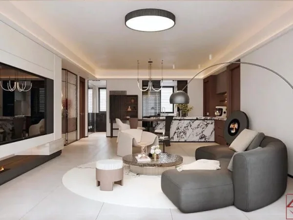 Thiết kế nội thất Chung cư The Privia – Căn hộ 2PN