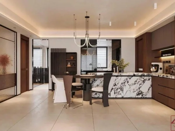 Thiết kế nội thất Chung cư The Privia – Căn hộ 2PN