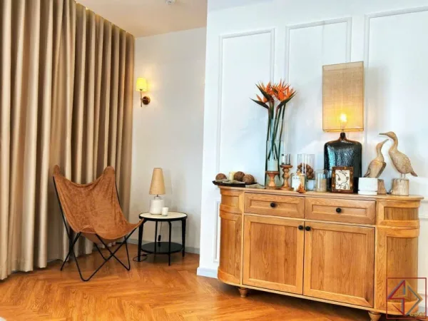 Thiết kế thi công nội thất Chung cư The Sun Avenue – Căn hộ 1PN