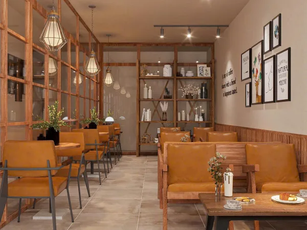 THIẾT KẾ NỘI THẤT QUÁN CAFE TRÀ VINH