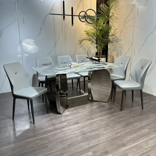 BÀN GHẾ BỌC DA CAO CẤP
MS38