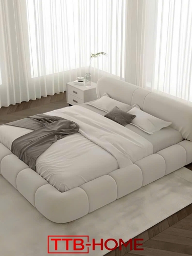 Giường bọc nệm cao cấp TTB40