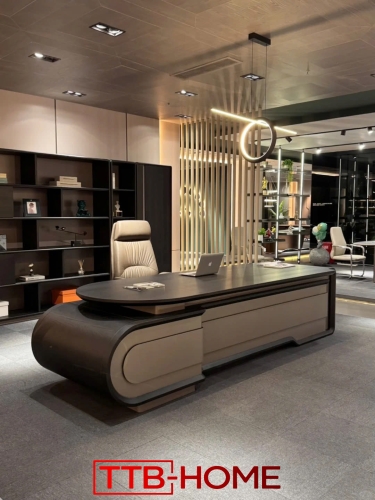 Bàn làm việc giám đốc + trưởng phòng BLVGD23