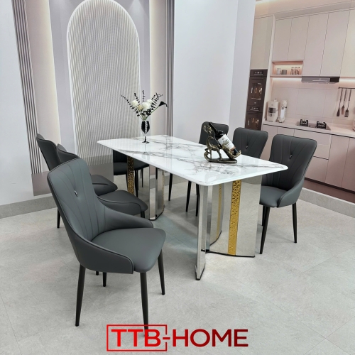 BỘ BÀN ĂN CAO CẤP HIỆN ĐẠI TTB HOME MÃ KH009 