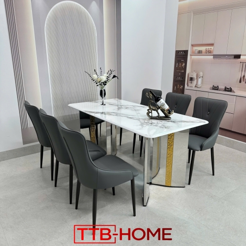 BỘ BÀN ĂN CAO CẤP HIỆN ĐẠI TTB HOME MÃ KH009 