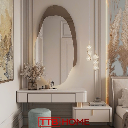 Giường bọc nệm cao cấp TTB05