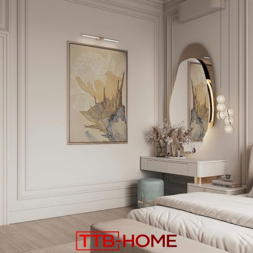 Giường bọc nệm cao cấp TTB05