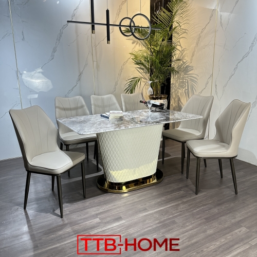 BỘ BÀN ĂN CAO CẤP TTB HOME MÃ KH003