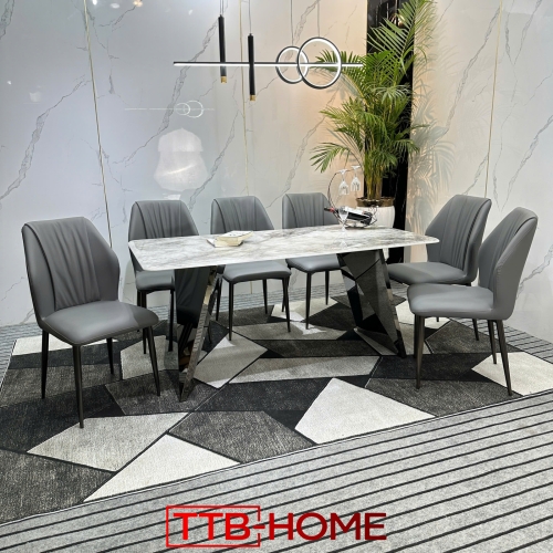 BỘ BÀN ĂN CAO CẤP TTB HOME MÃ KHO24