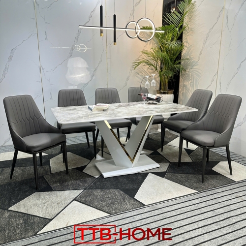 BỘ BÀN ĂN CAO CẤP TTB HOME MÃ KH032