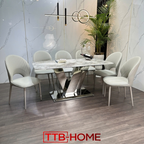 BỘ BÀN ĂN CAO CẤP TTB-HOME MÃ KH034