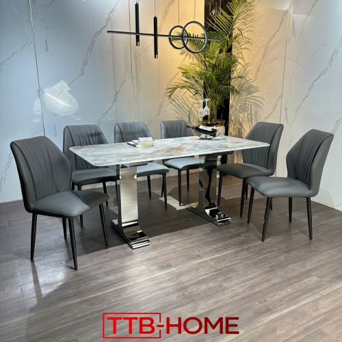 BỘ BÀN ĂN CAO CẤP TTB HOME MÃ KH041 