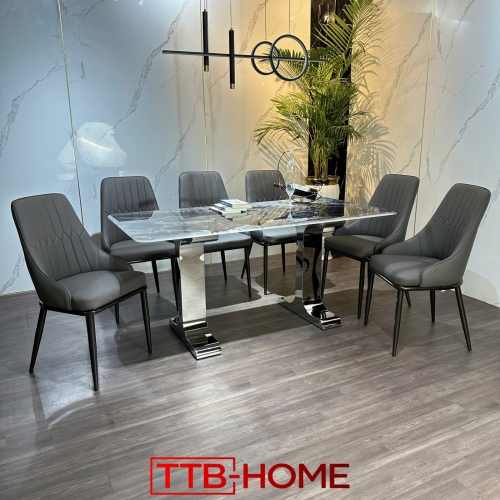 BỘ BÀN ĂN CAO CẤP TTB HOME MÃ KH041 