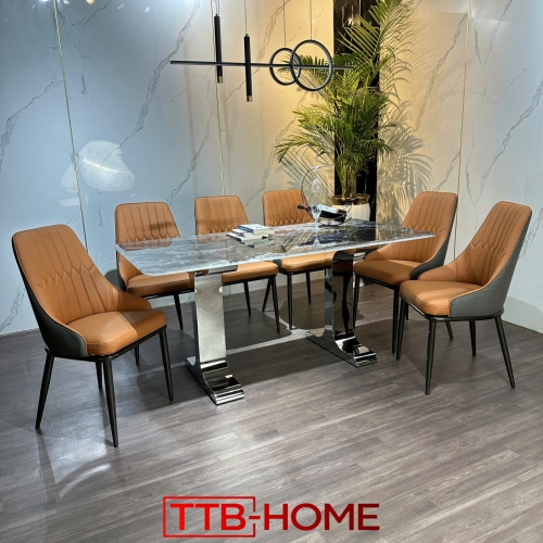 BỘ BÀN ĂN CAO CẤP TTB HOME MÃ KH041 