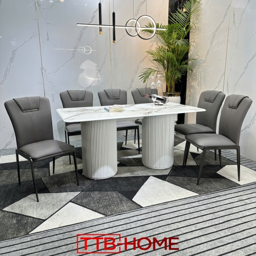 THIẾT KẾ BỘ BÀN ĂN CAO CẤP TTB HOME KH043 