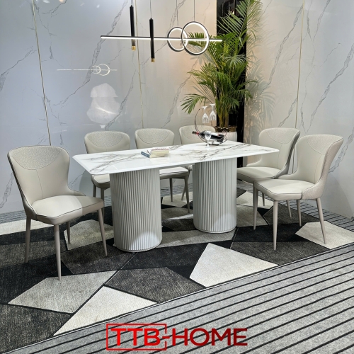 THIẾT KẾ BỘ BÀN ĂN CAO CẤP TTB HOME KH043 