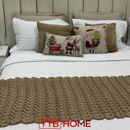 Giường bọc nệm cao cấp TTB17