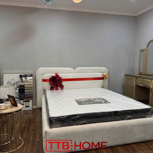 Giường bọc nệm cao cấp TTB28