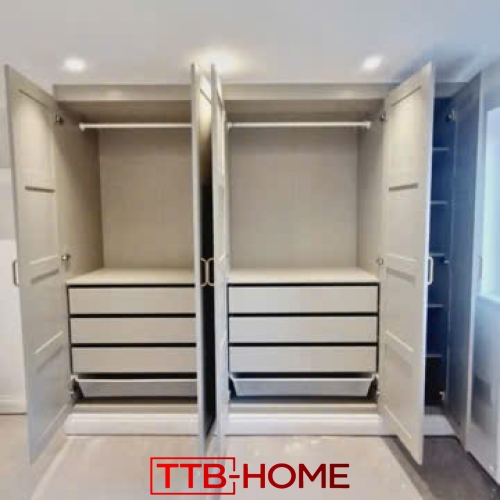 Tủ Quần Áo ván MDF chống ẩm cao cấp 13