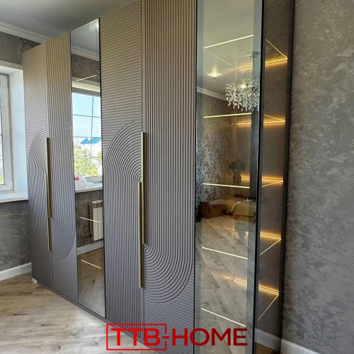 Tủ Quần Áo ván MDF chống ẩm cao cấp 65