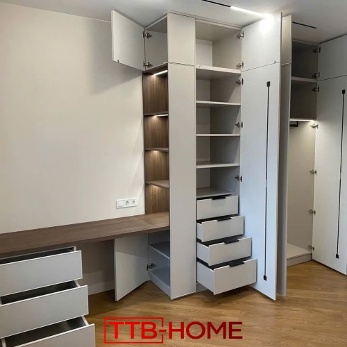 Tủ Quần Áo ván MDF chống ẩm cao cấp 69