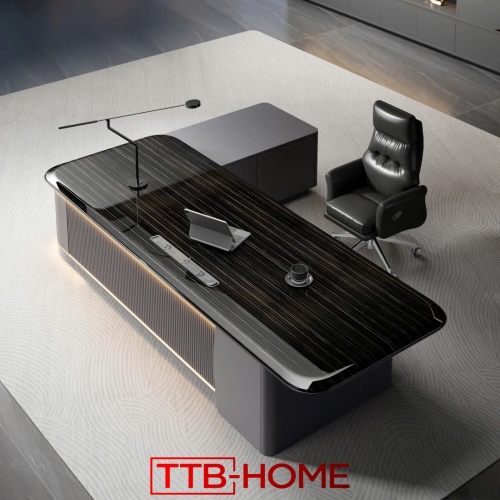 Bàn làm việc giám đốc + trưởng phòng BLVGD10