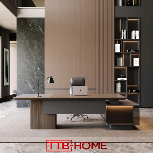 Bàn làm việc giám đốc + trưởng phòng BLVGD09