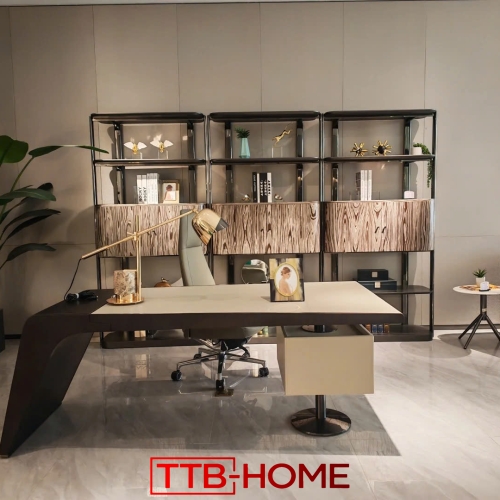 Bàn làm việc giám đốc + trưởng phòng BLVGD13