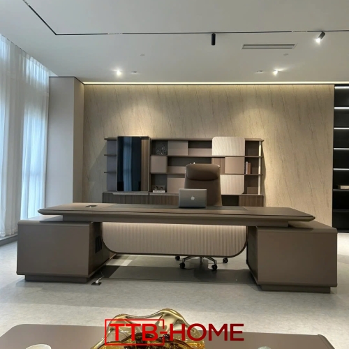 Bàn làm việc giám đốc + trưởng phòng BLVGD14