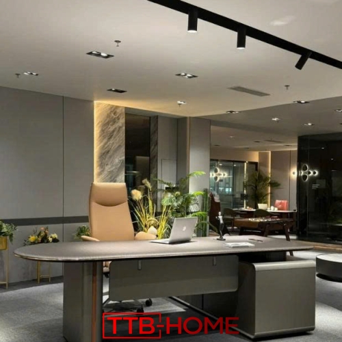 Bàn làm việc giám đốc + trưởng phòng BLVGD18