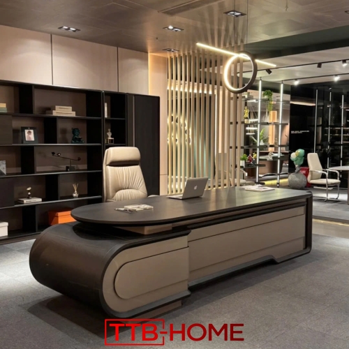 Bàn làm việc giám đốc + trưởng phòng BLVGD23